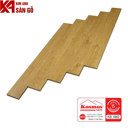 Sàn Gỗ Công Nghiệp 12MM KOSMOS-KB 1882